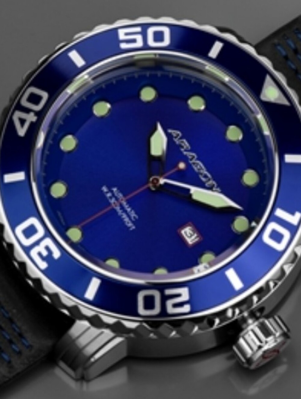Aragon Deep Blue Diver Watch